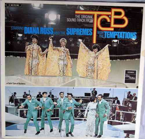 Diana Ross & Supremes with Temptations - O.S.T. from TCB (Autogramme?)