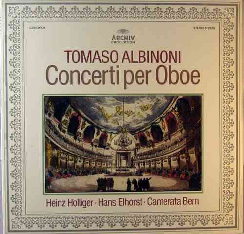 Tomaso Albinoni - Concerti per Oboe