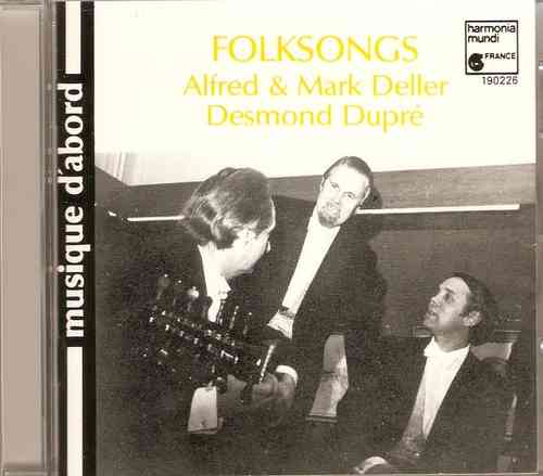 Alfred & Mark Deller, Desmond Dupré - Folksongs
