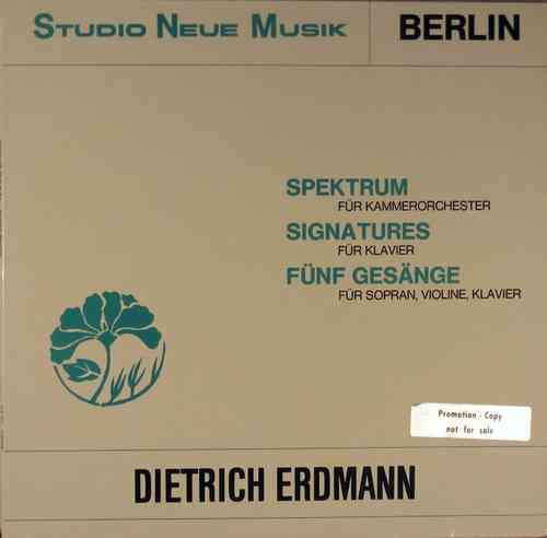 Dietrich Erdmann - Studio Neue Musik