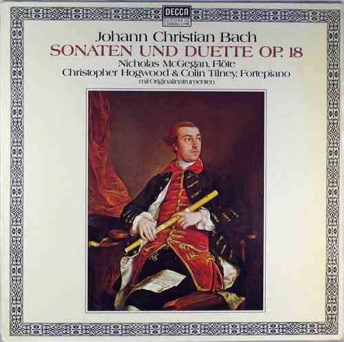 Johann Christian Bach - Sonatas and Duets op. 18